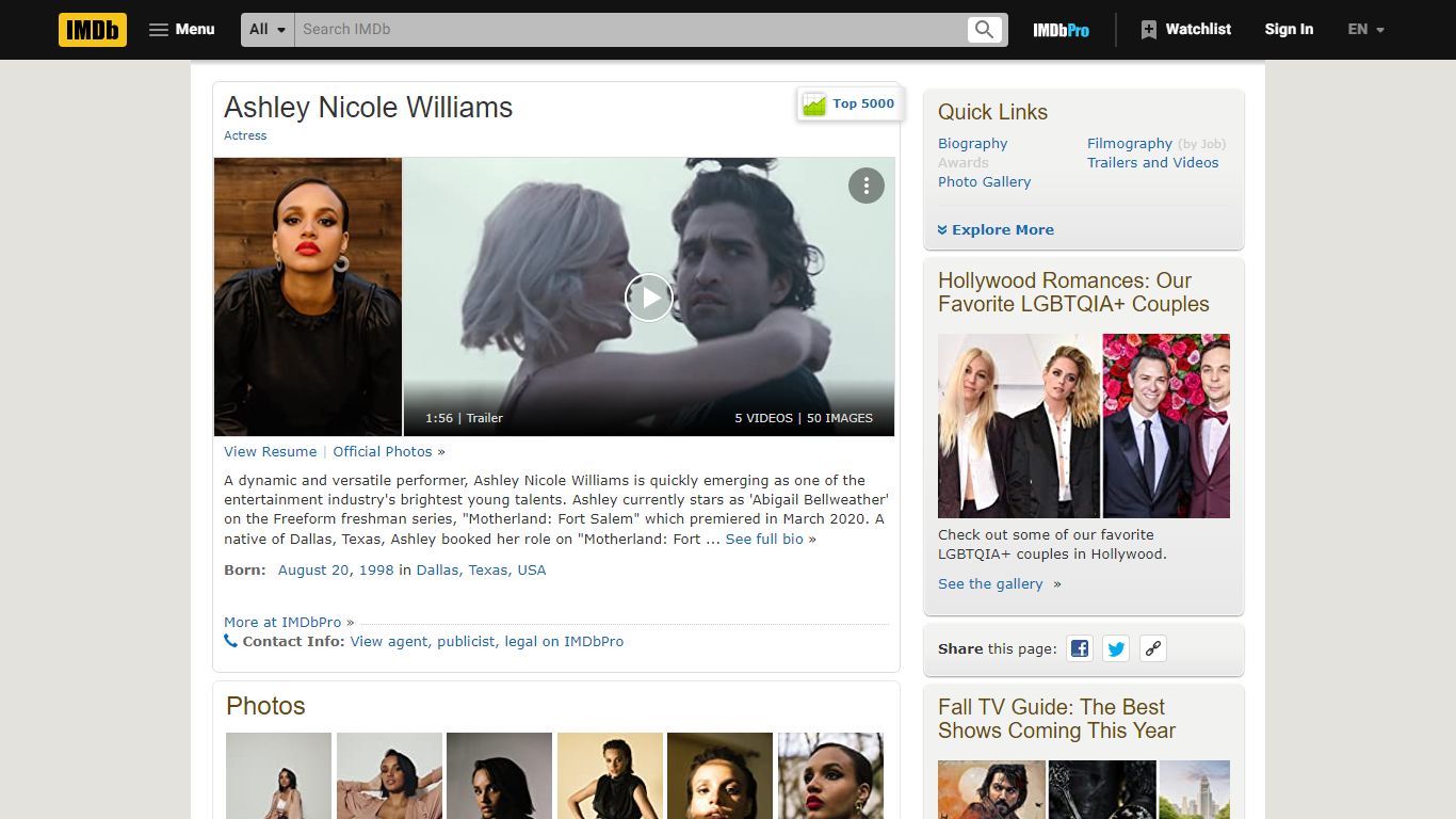 Ashley Nicole Williams - IMDb